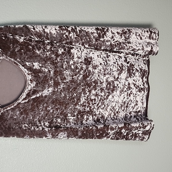 Privacy Please Raymore Crushed Velvet Mini Slip Dress - Picture 7 of 9